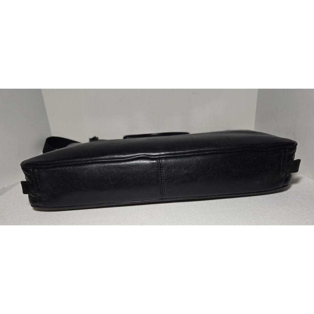 JACK SPADE FILE Laptop Bag Black Fulton Leather Briefcase MSRP $468 - Picture 9 of 16